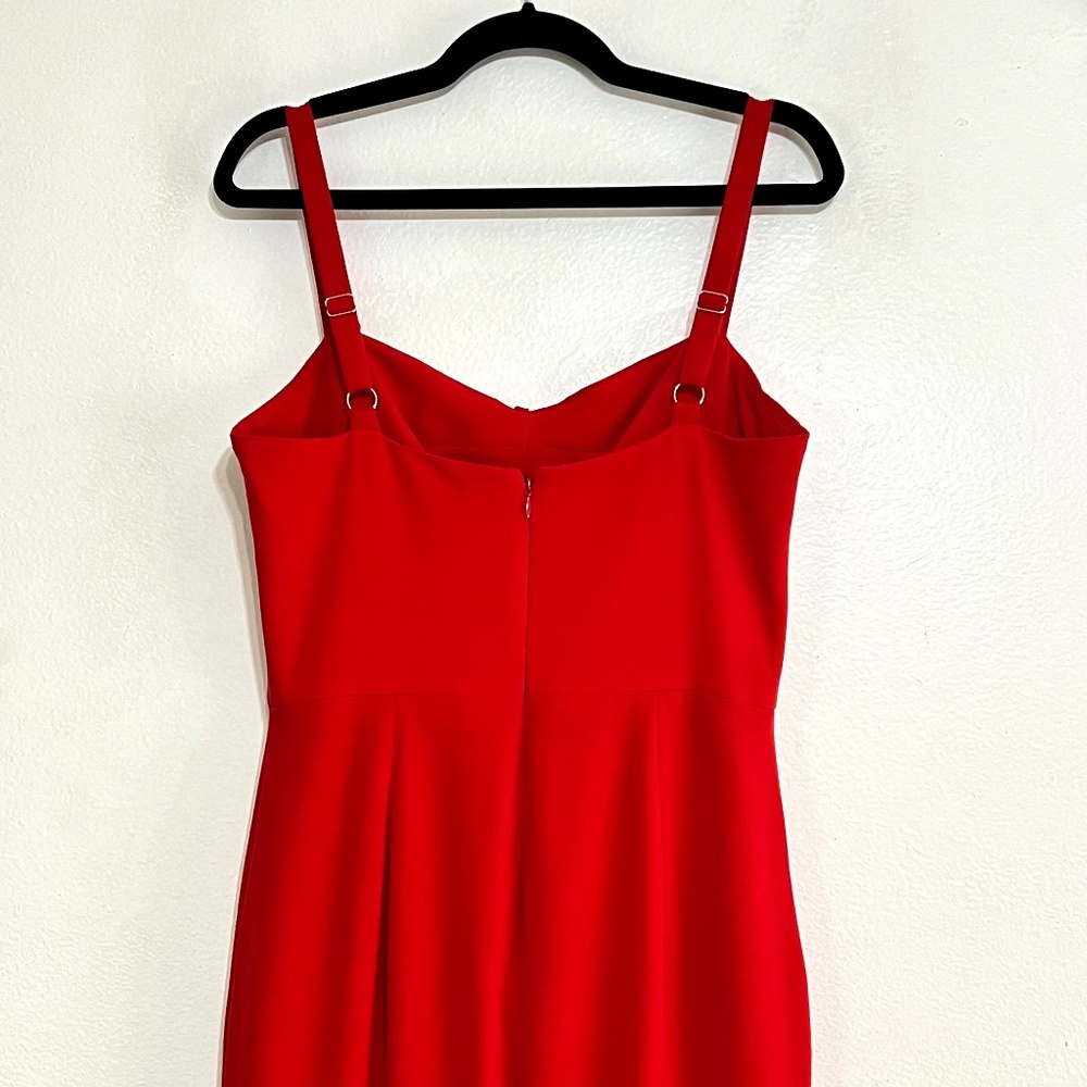 NWOT Dress The Population Brooke Twisted Front Hi Slit Gown, Medium - Picture 7 of 12